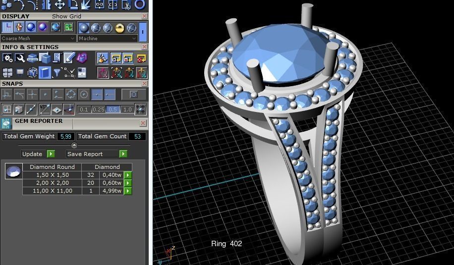 173 beautiful ring model very low price 3D Model Collection_651