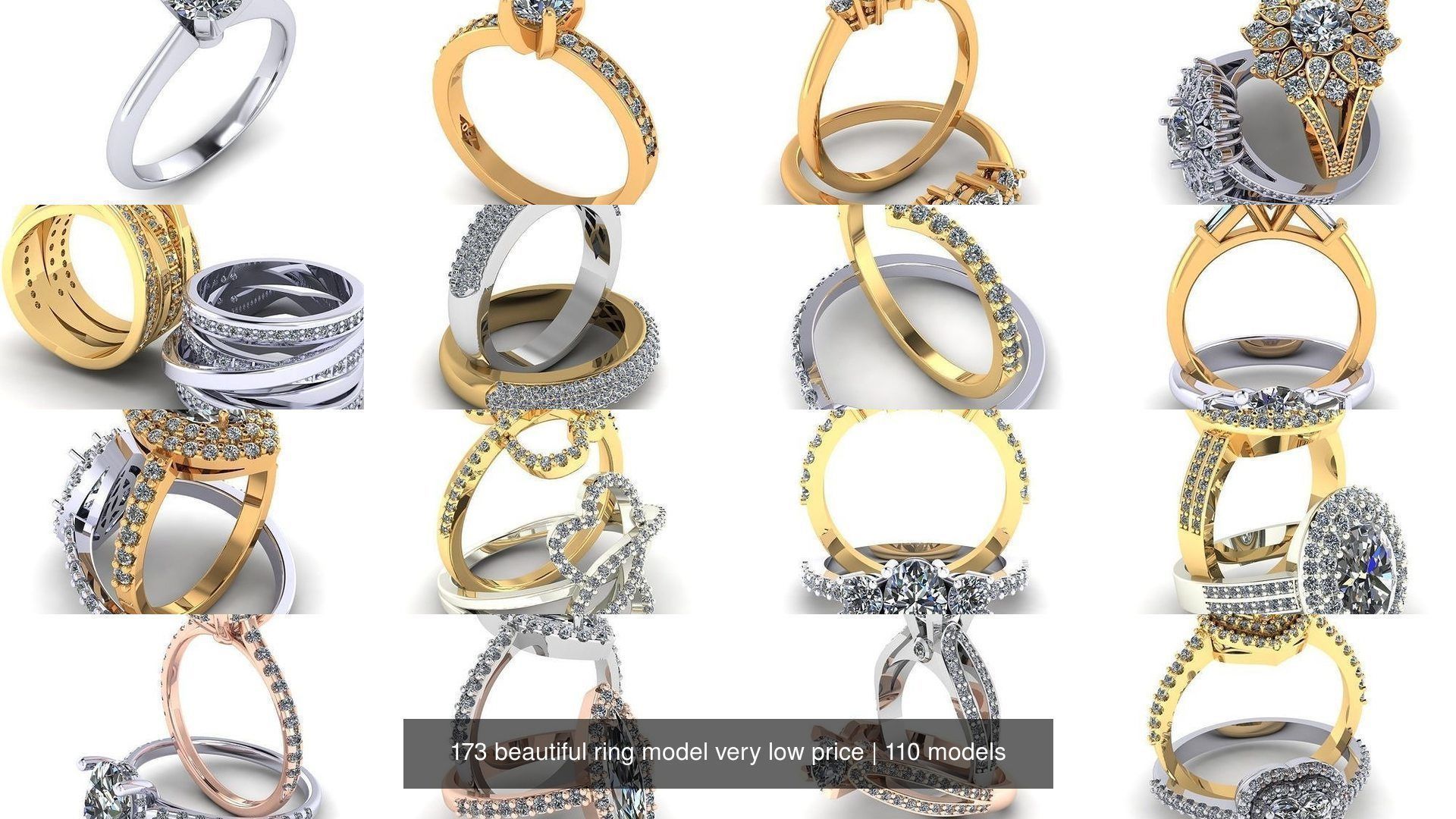 173 beautiful ring model very low price 3D Model Collection_407