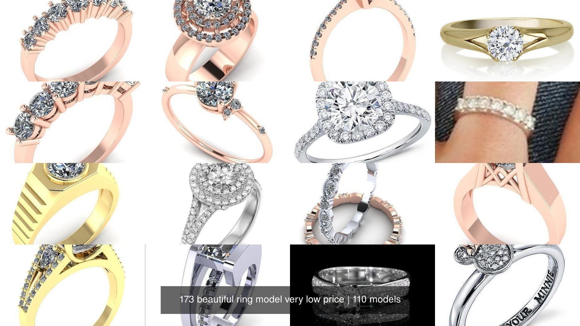 173 beautiful ring model very low price 3D Model Collection_279