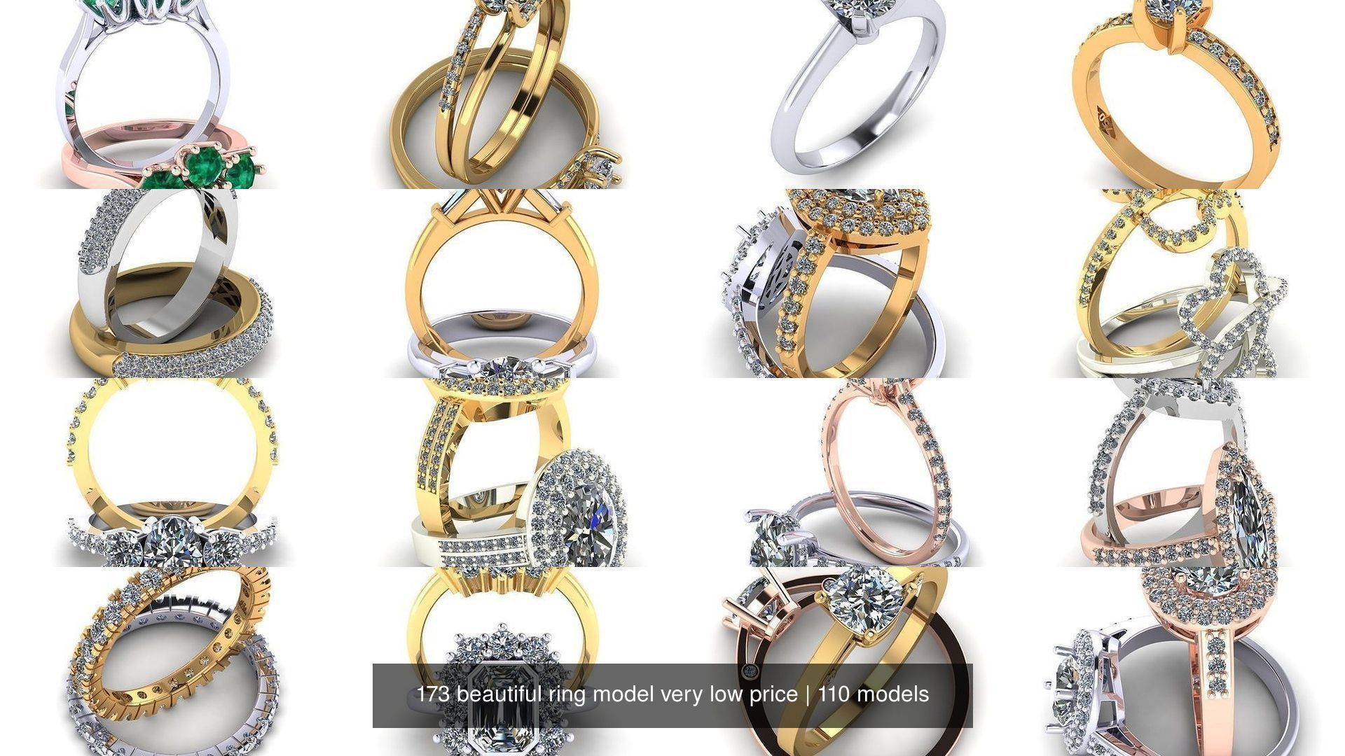 173 beautiful ring model very low price 3D Model Collection_327