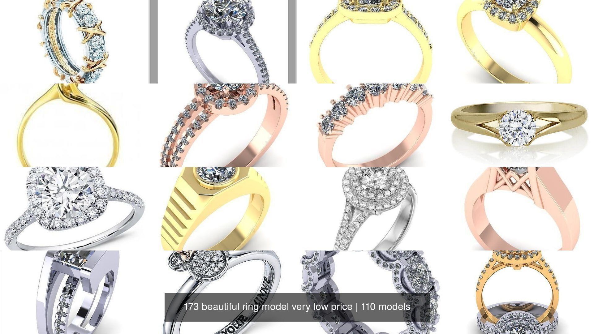 173 beautiful ring model very low price 3D Model Collection_261