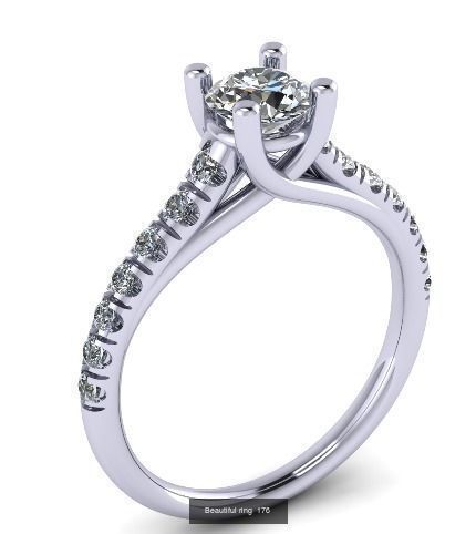 173 beautiful ring model very low price 3D Model Collection_588
