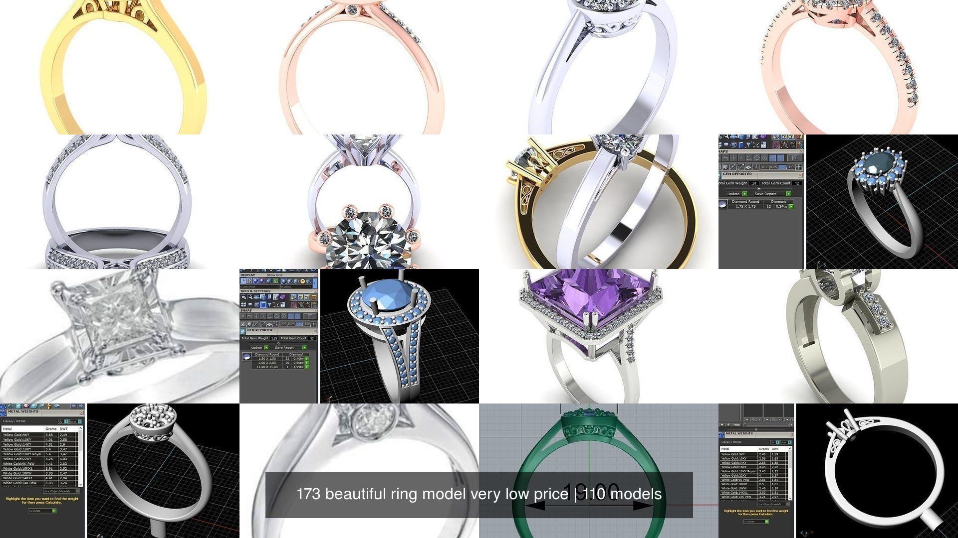 173 beautiful ring model very low price 3D Model Collection_445
