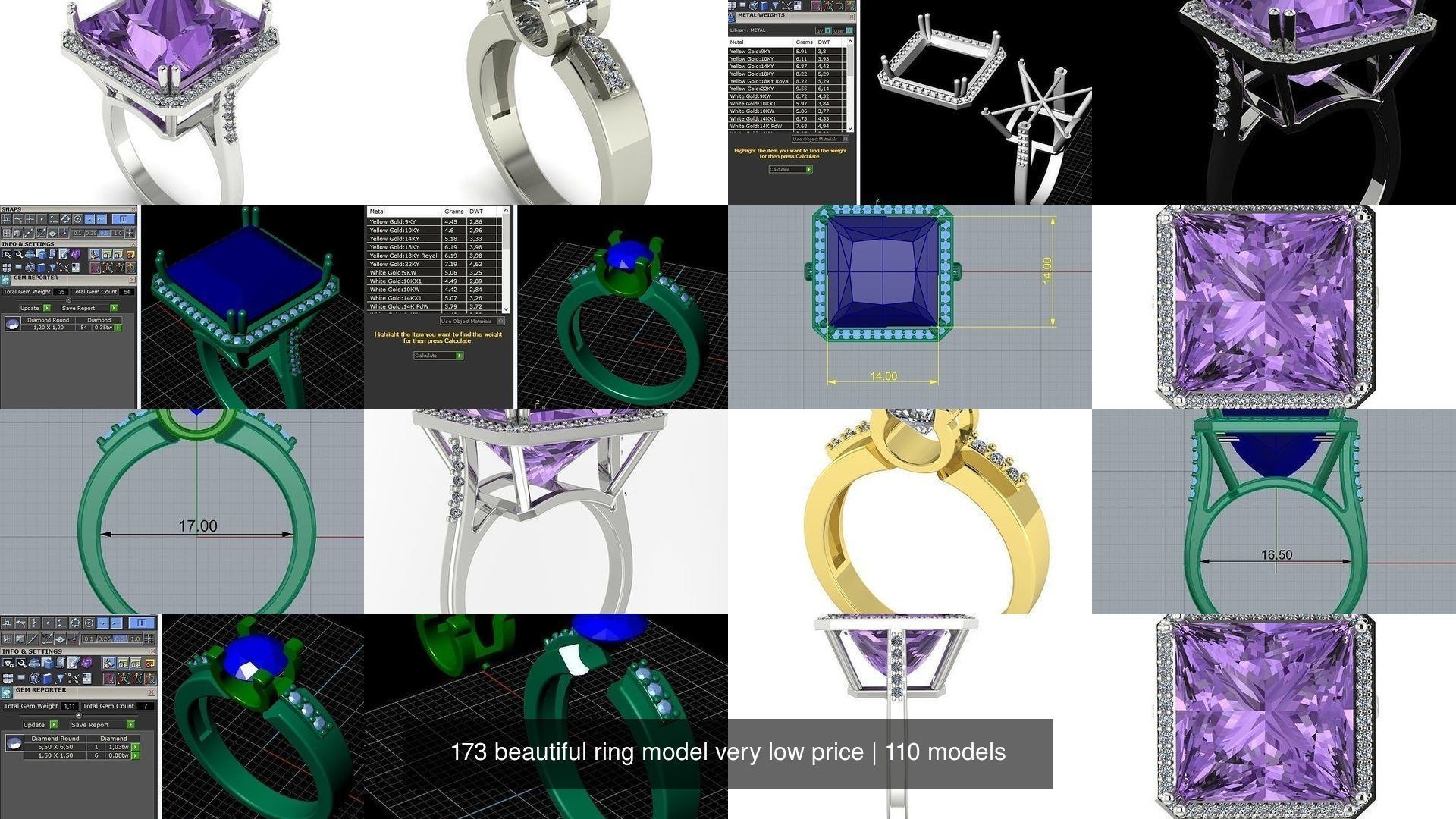 173 beautiful ring model very low price 3D Model Collection_501