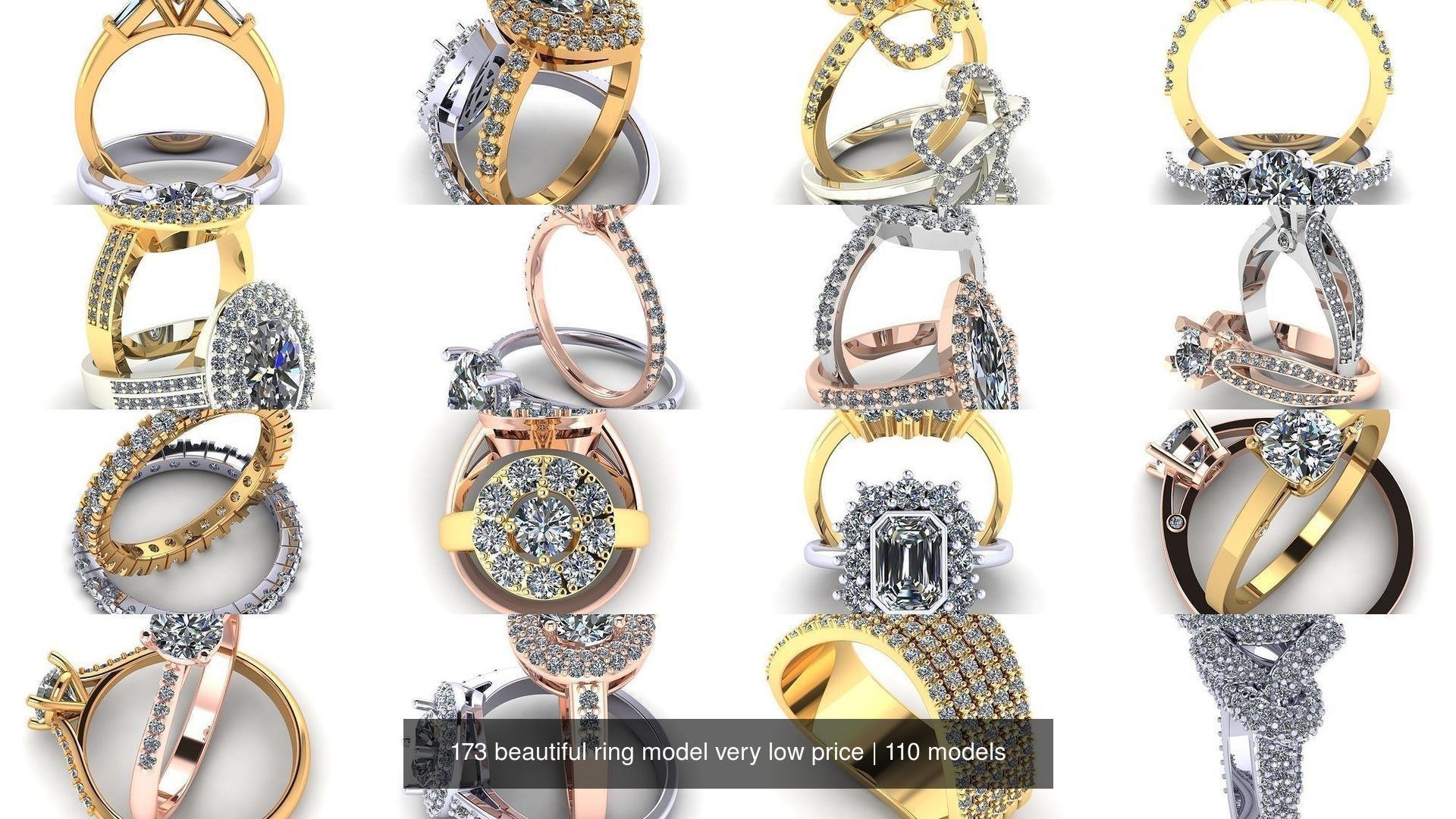 173 beautiful ring model very low price 3D Model Collection_383