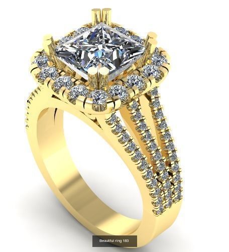 173 beautiful ring model very low price 3D Model Collection_585