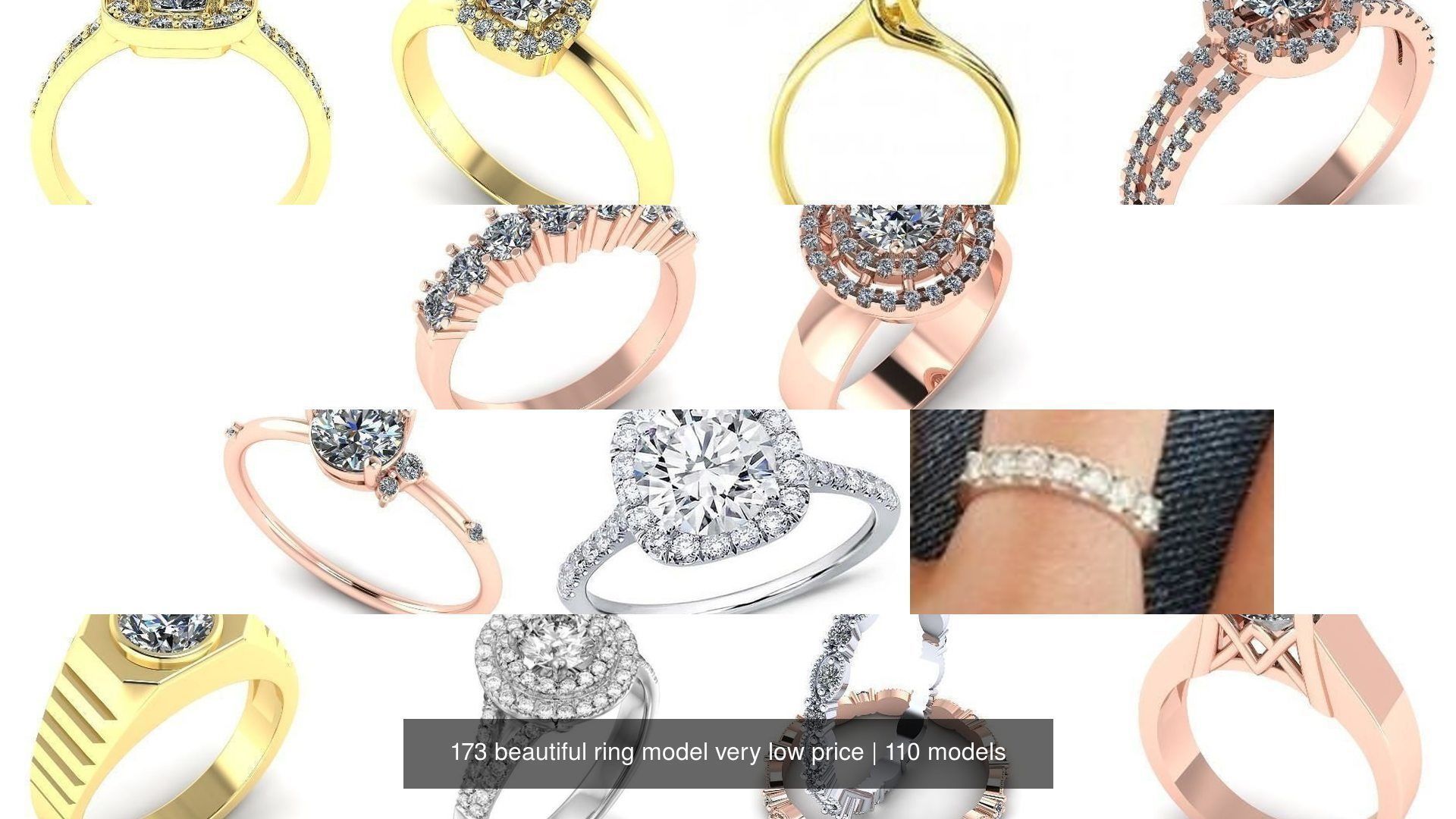 173 beautiful ring model very low price 3D Model Collection_284