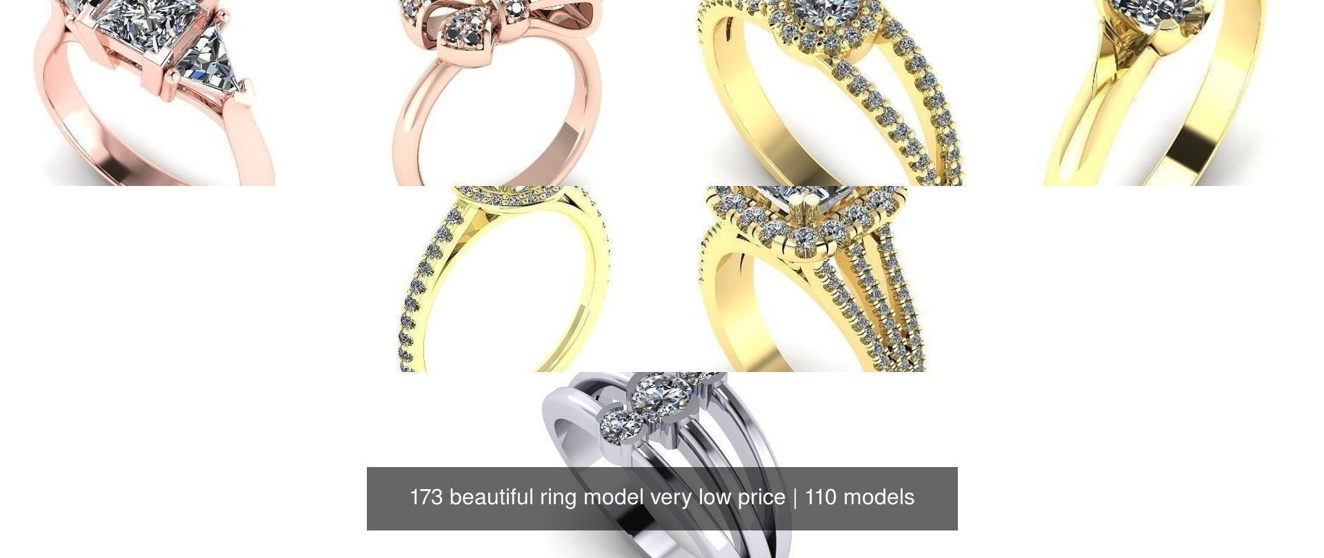 173 beautiful ring model very low price 3D Model Collection_140