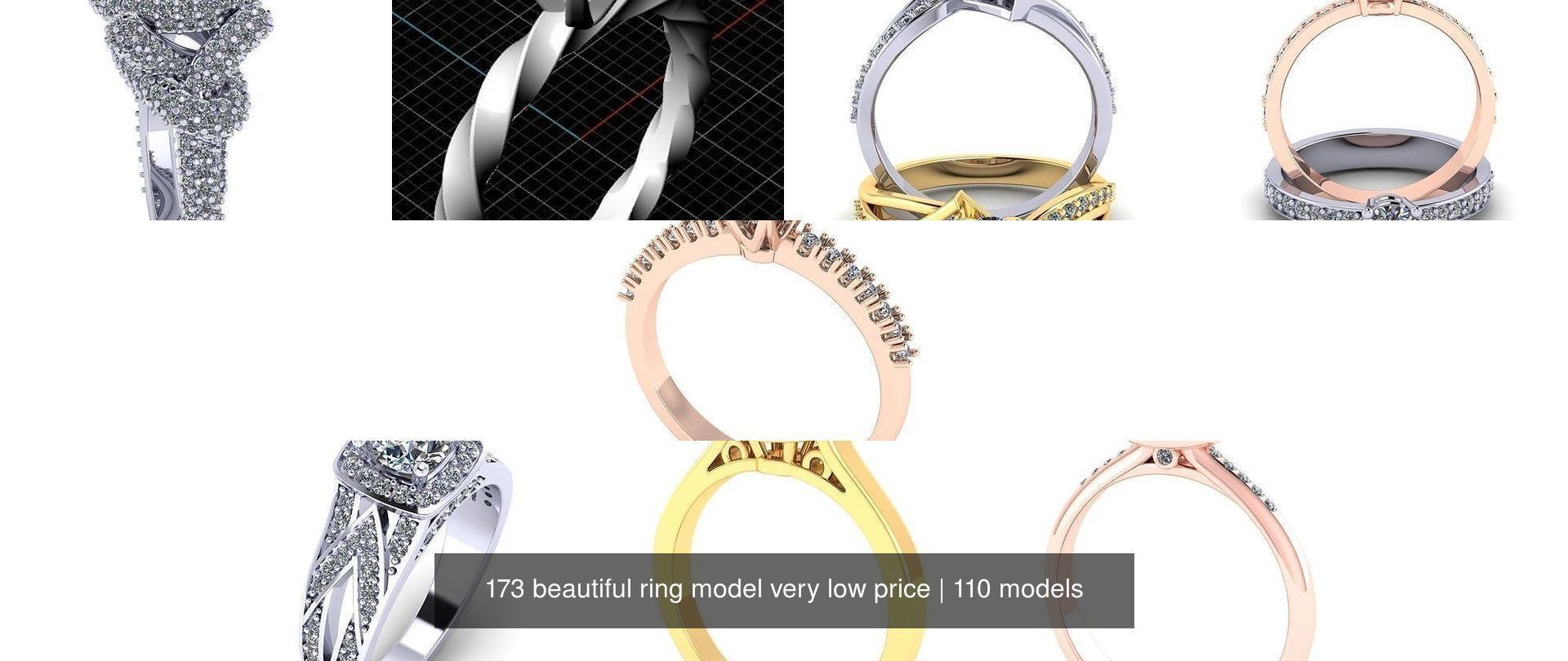 173 beautiful ring model very low price 3D Model Collection_452