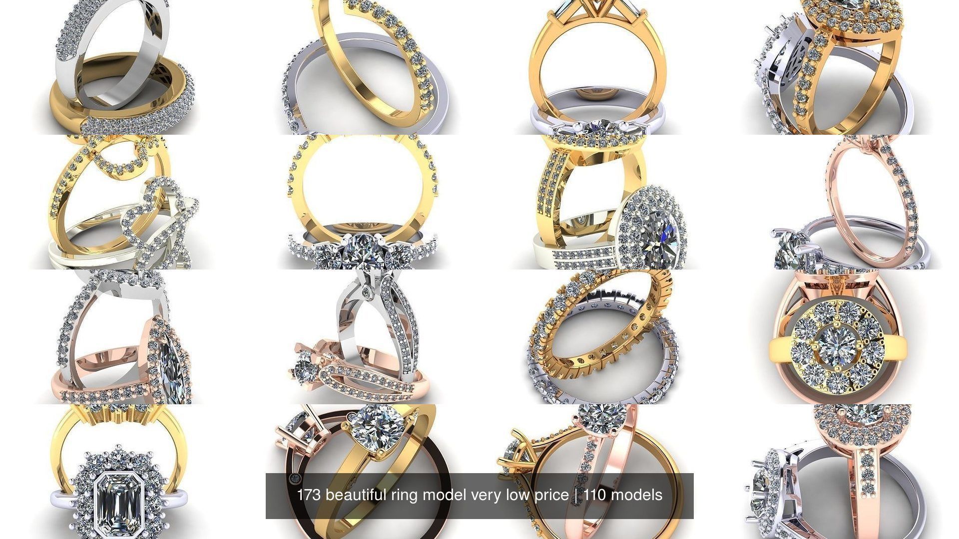 173 beautiful ring model very low price 3D Model Collection_375