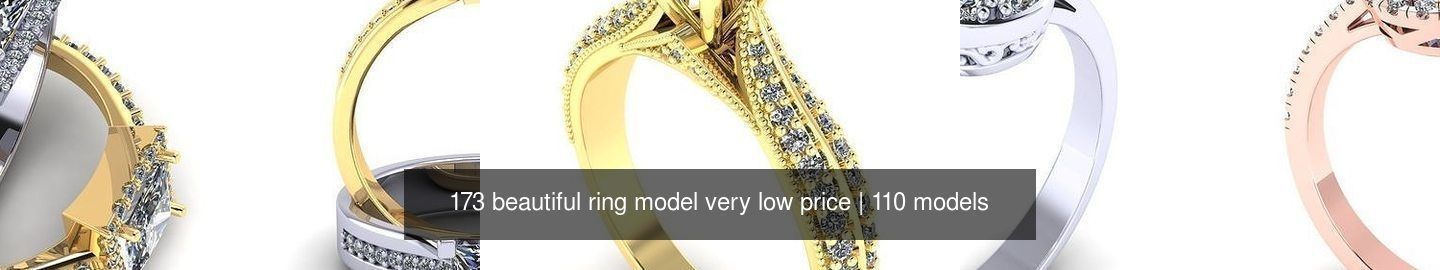 173 beautiful ring model very low price 3D Model Collection_450