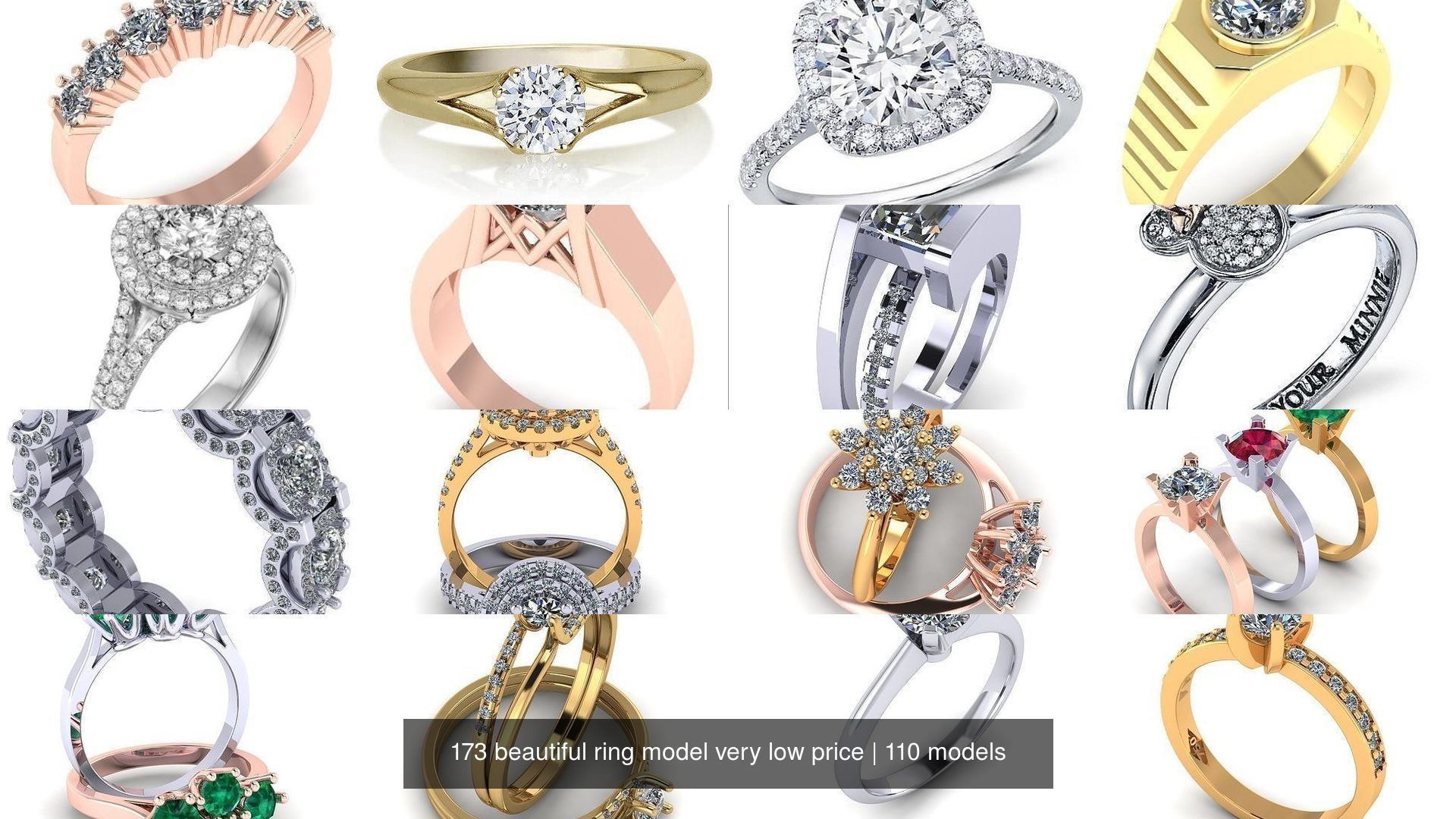 173 beautiful ring model very low price 3D Model Collection_265