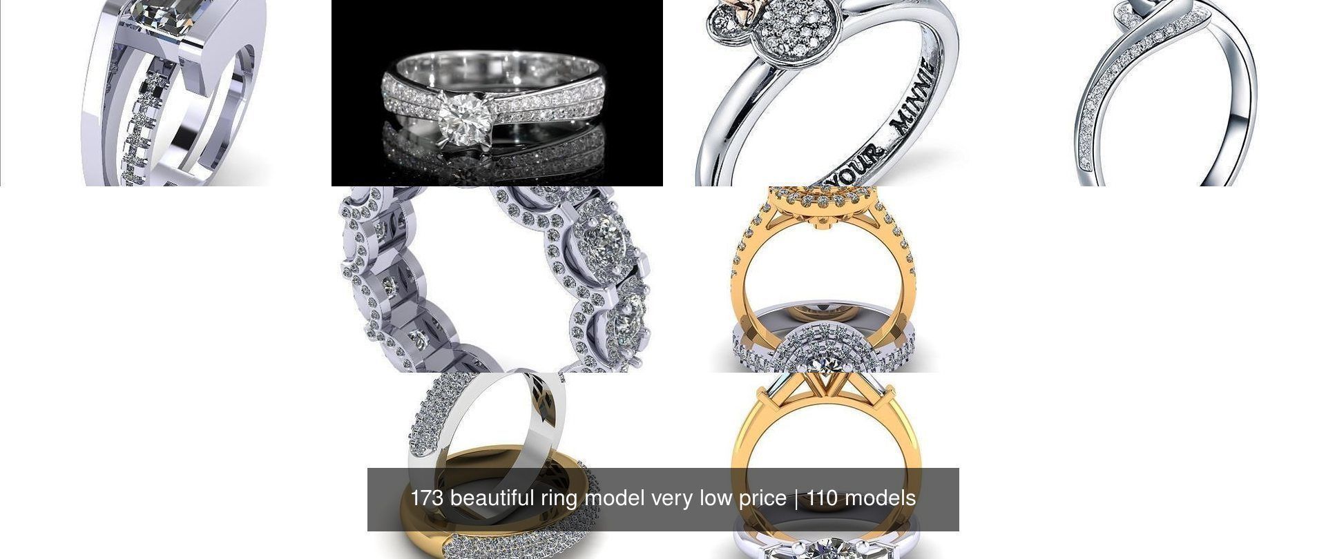 173 beautiful ring model very low price 3D Model Collection_316