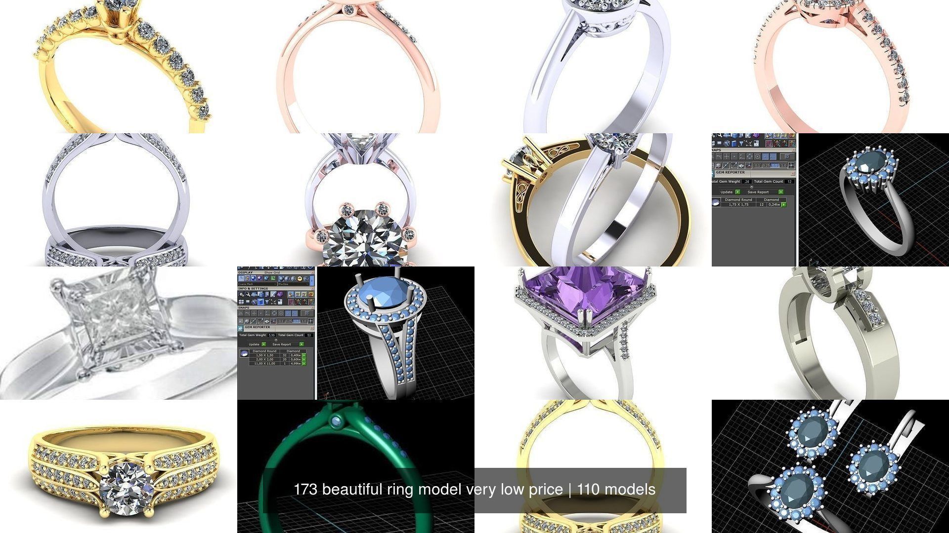 173 beautiful ring model very low price 3D Model Collection_518