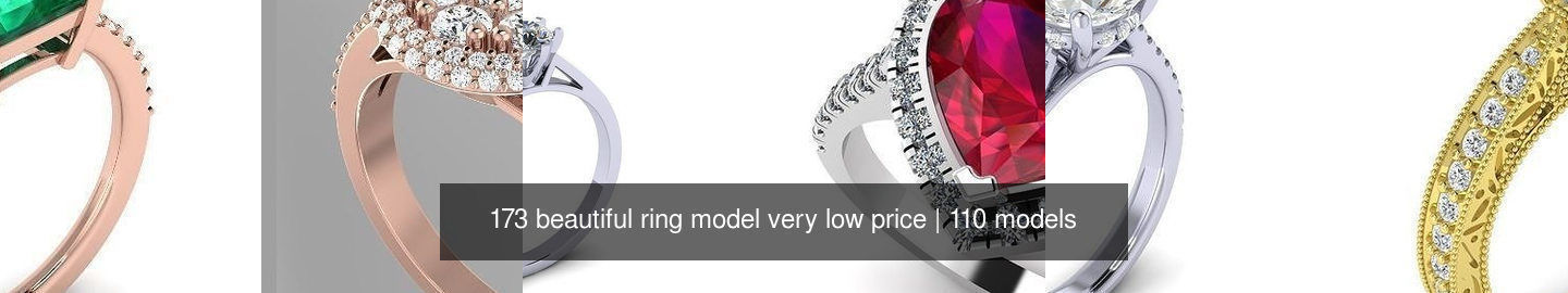 173 beautiful ring model very low price 3D Model Collection_54