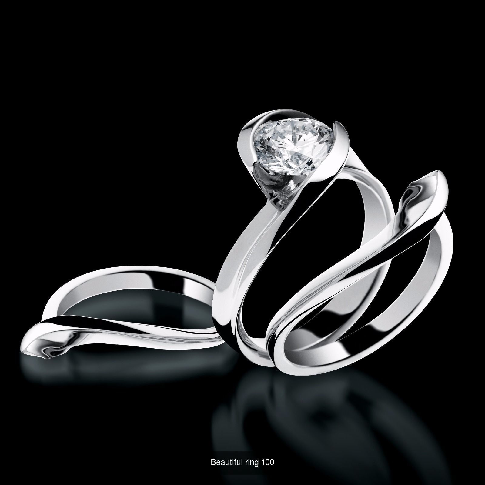 173 beautiful ring model very low price 3D Model Collection_573
