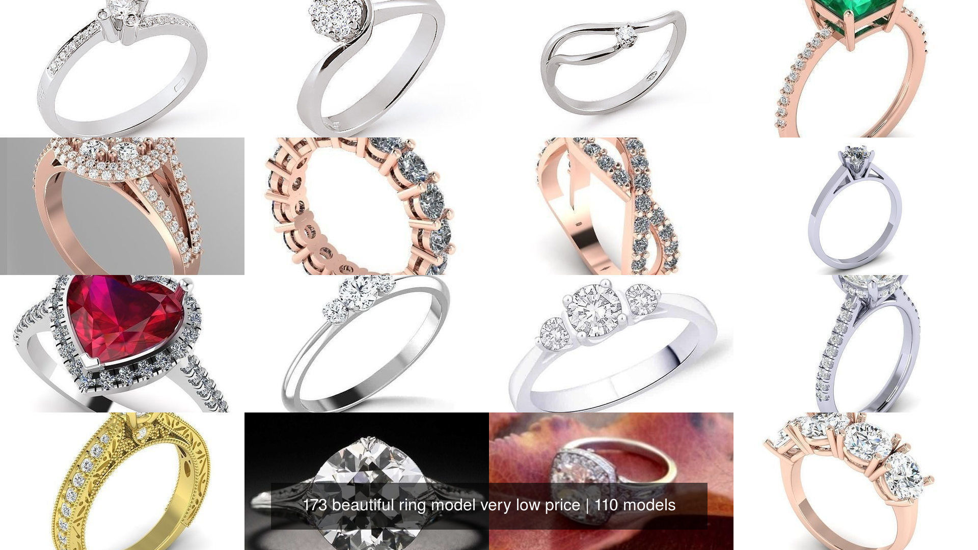 173 beautiful ring model very low price 3D Model Collection_67