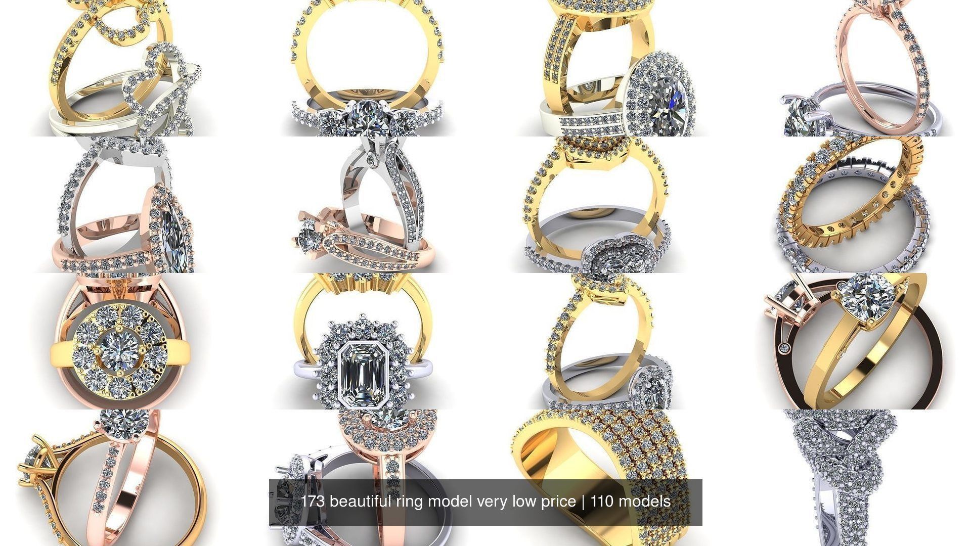 173 beautiful ring model very low price 3D Model Collection_412