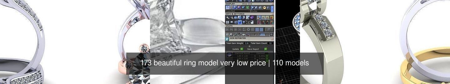 173 beautiful ring model very low price 3D Model Collection_502