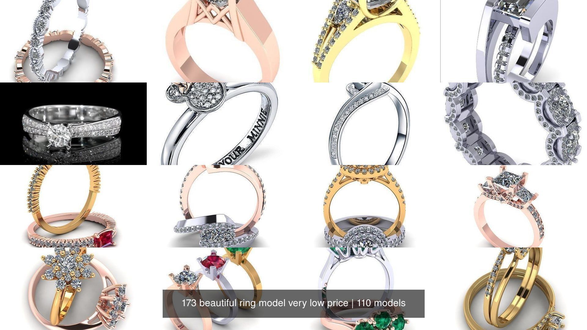 173 beautiful ring model very low price 3D Model Collection_309