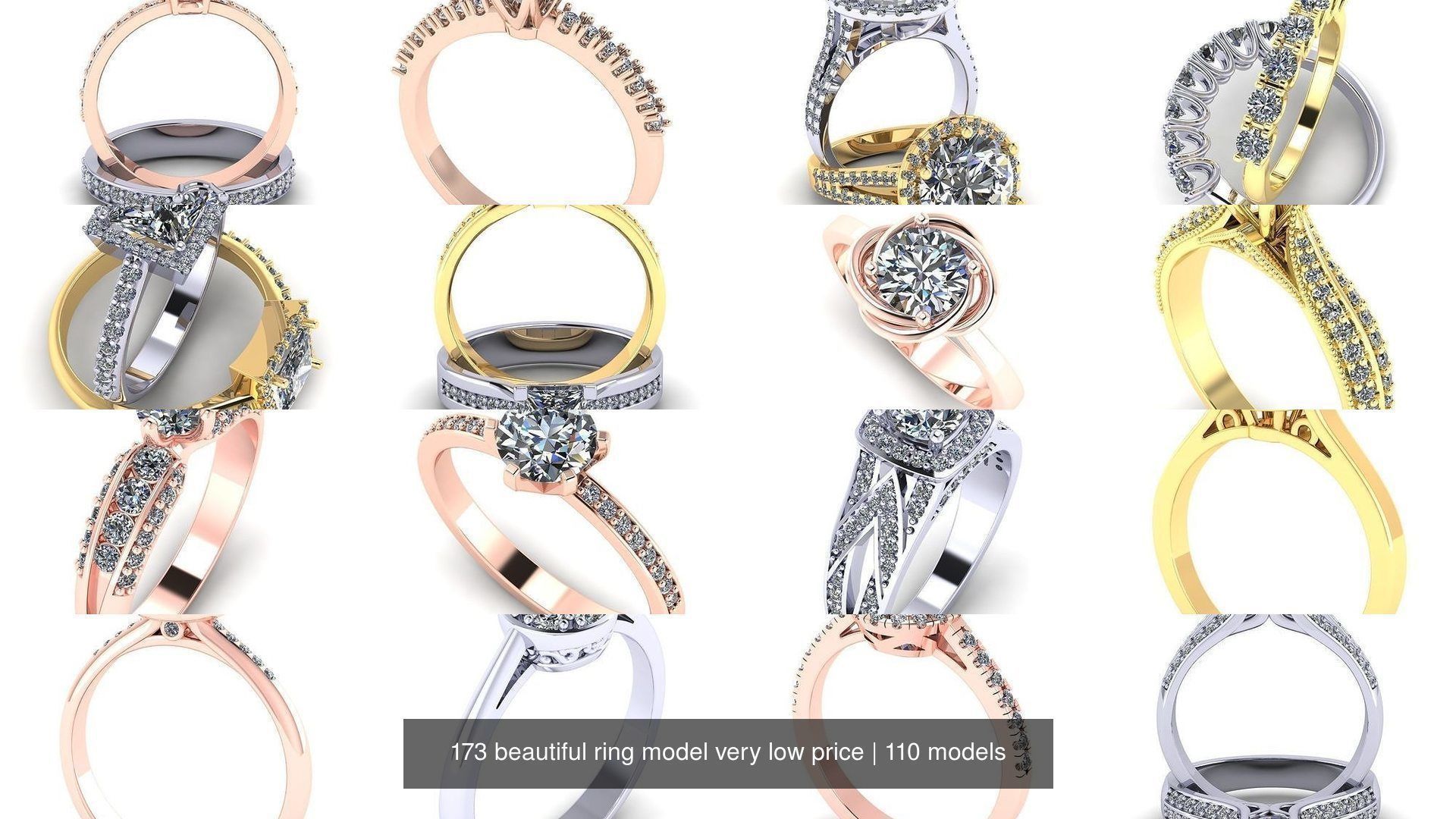173 beautiful ring model very low price 3D Model Collection_433