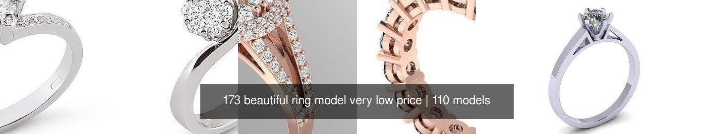 173 beautiful ring model very low price 3D Model Collection_52