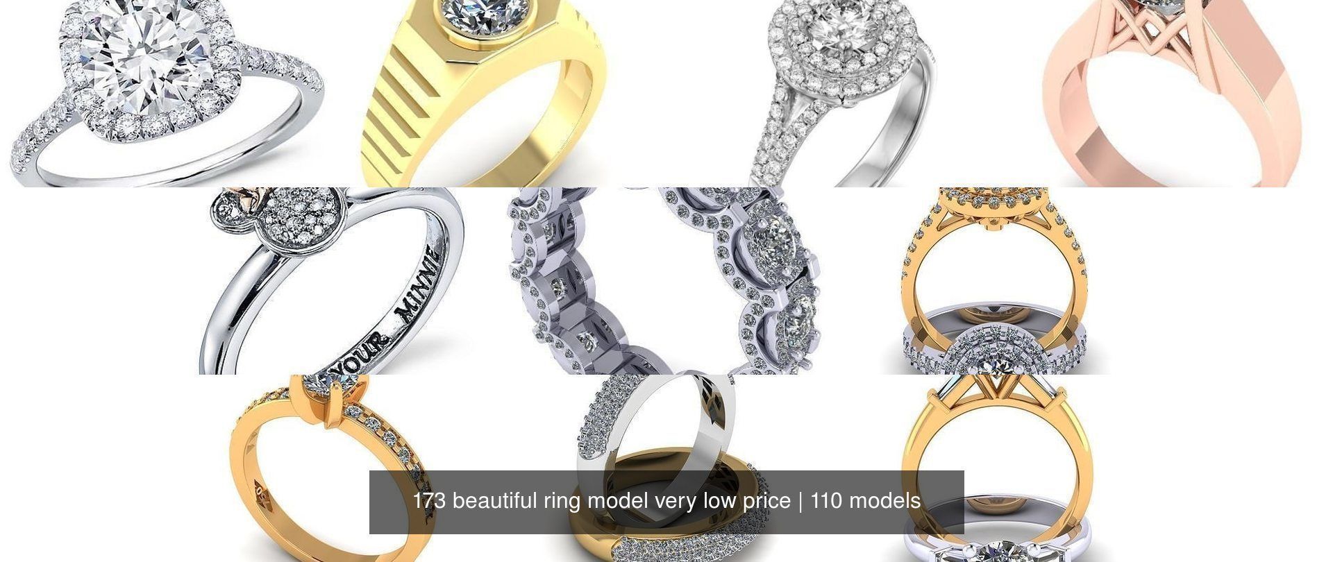 173 beautiful ring model very low price 3D Model Collection_271