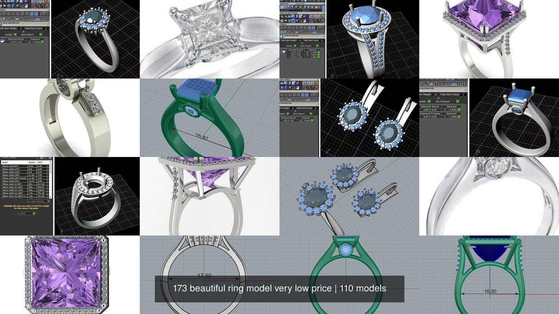 173 beautiful ring model very low price 3D Model Collection_545