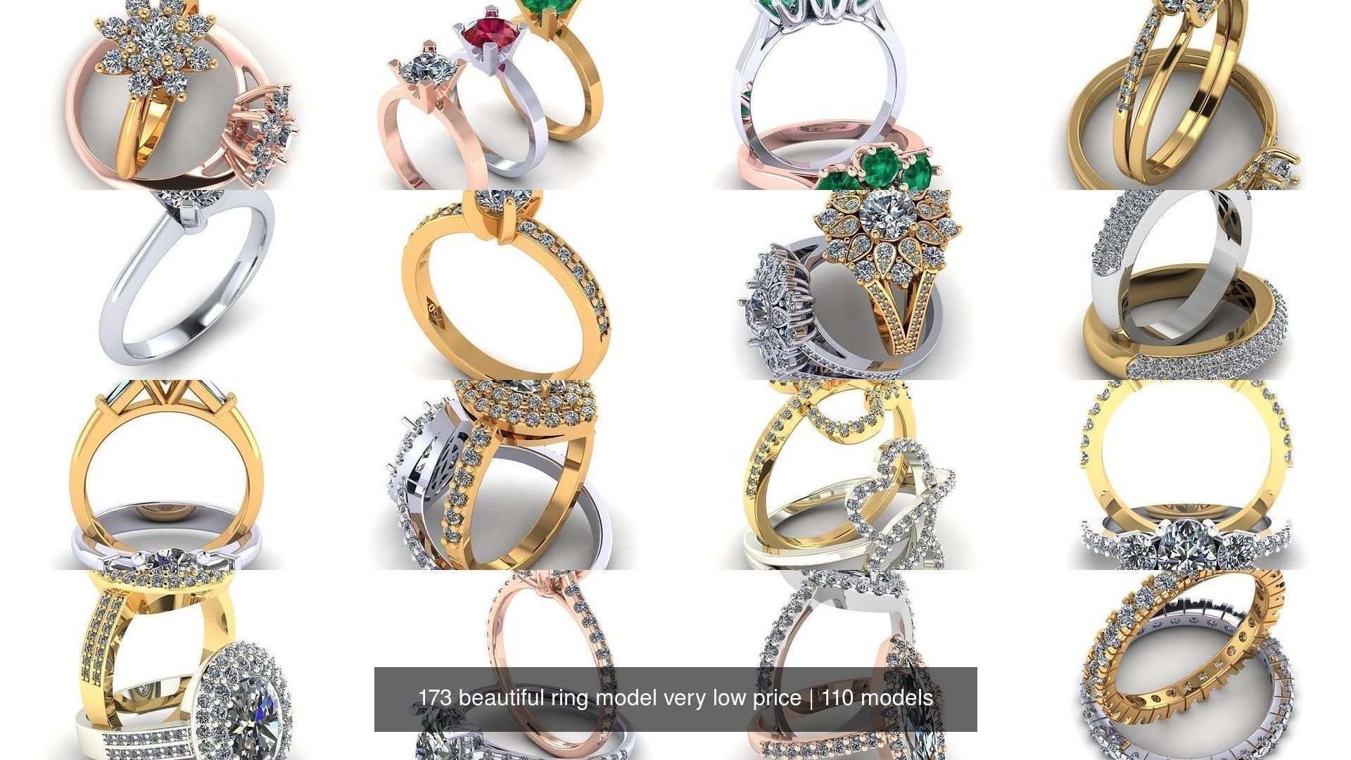 173 beautiful ring model very low price 3D Model Collection_320