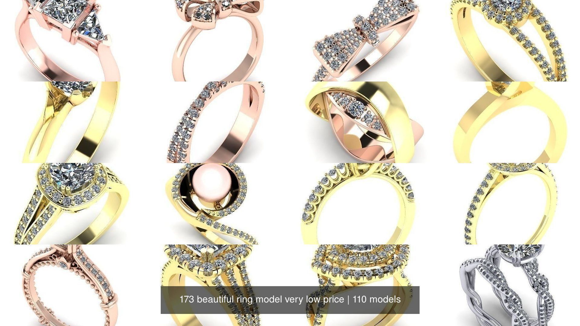 173 beautiful ring model very low price 3D Model Collection_152