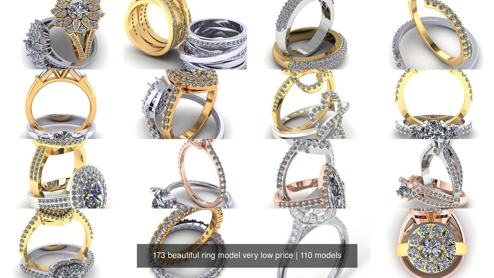 173 beautiful ring model very low price 3D Model Collection_423