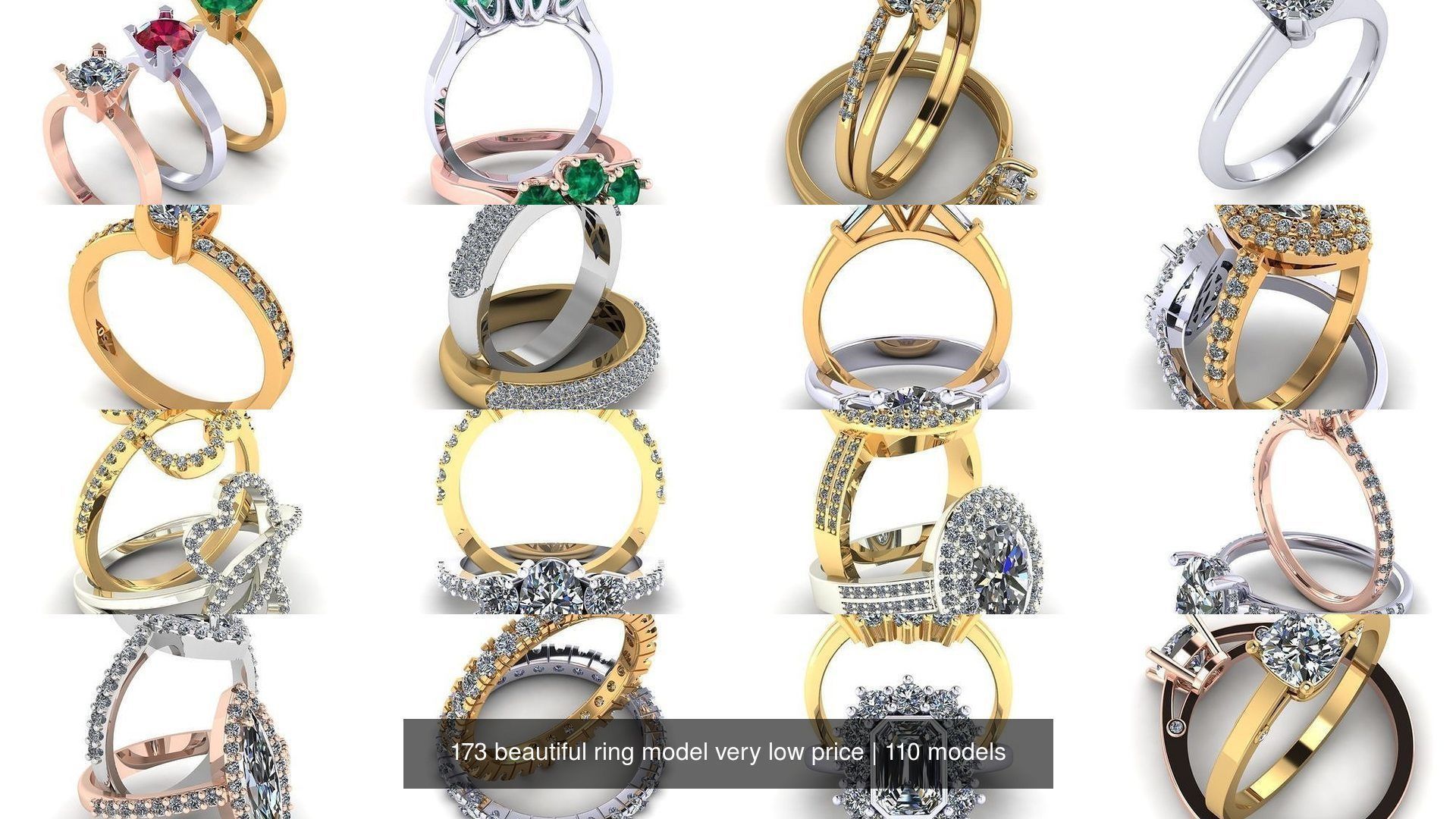 173 beautiful ring model very low price 3D Model Collection_318