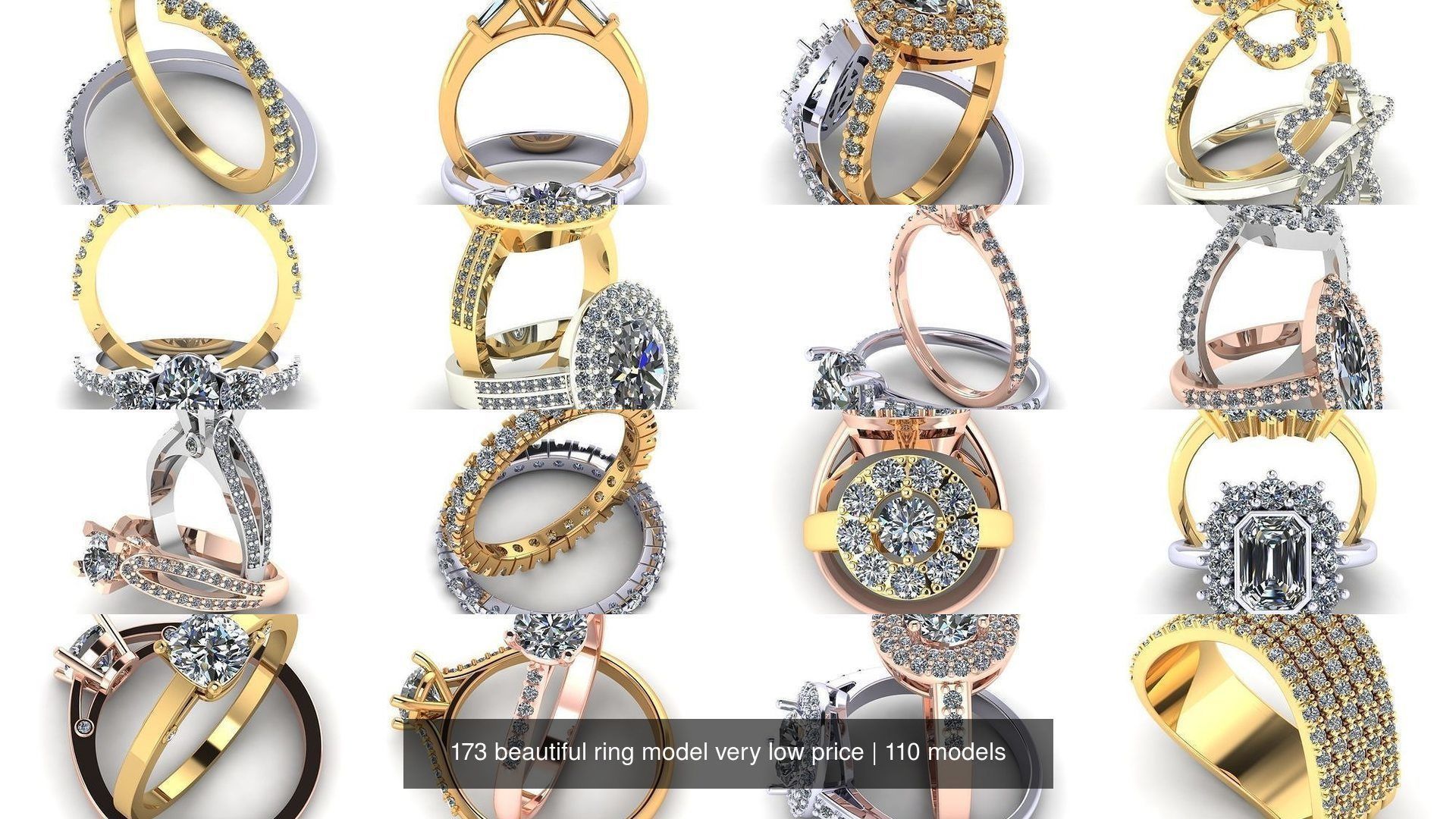 173 beautiful ring model very low price 3D Model Collection_386