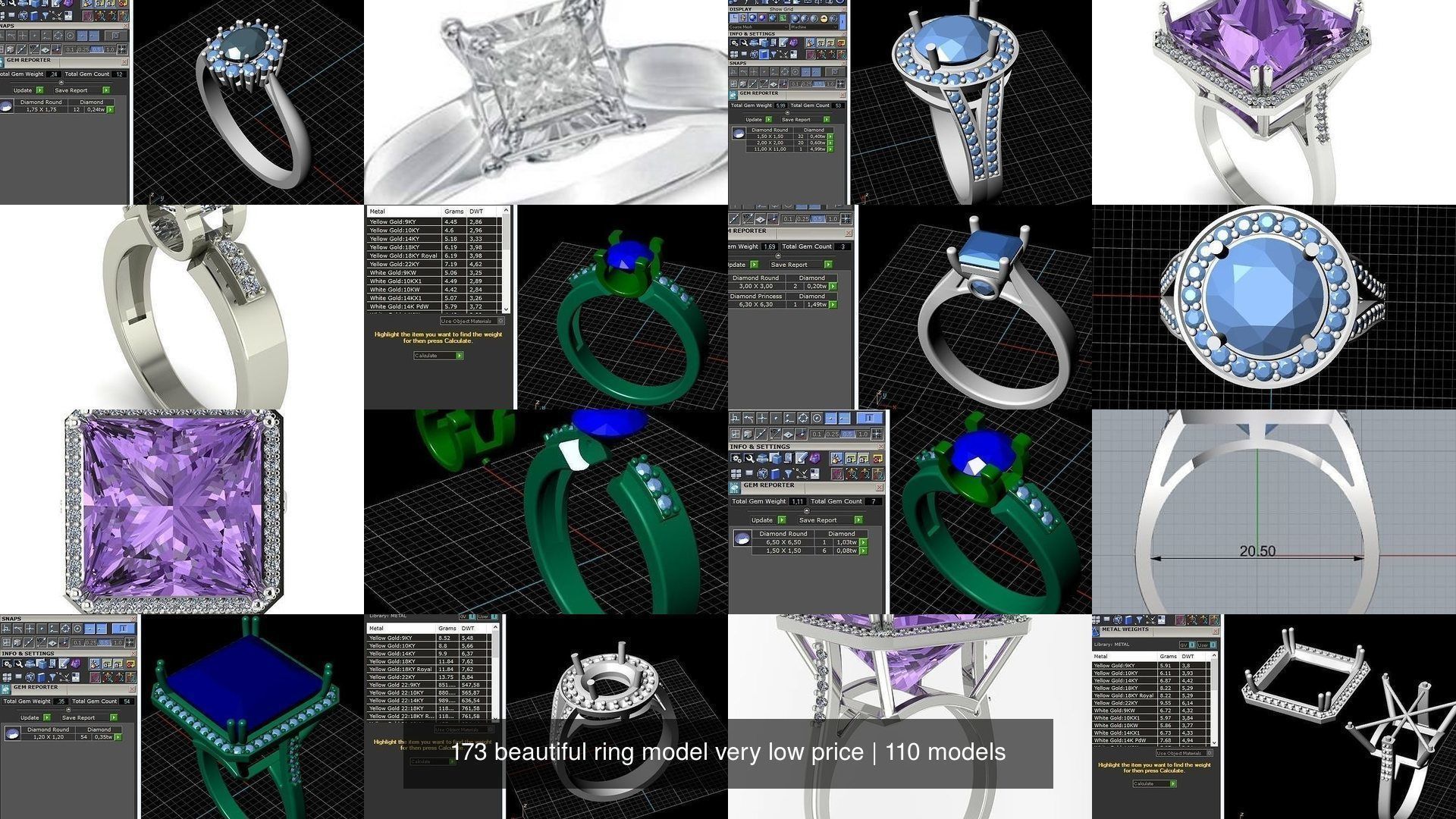 173 beautiful ring model very low price 3D Model Collection_531