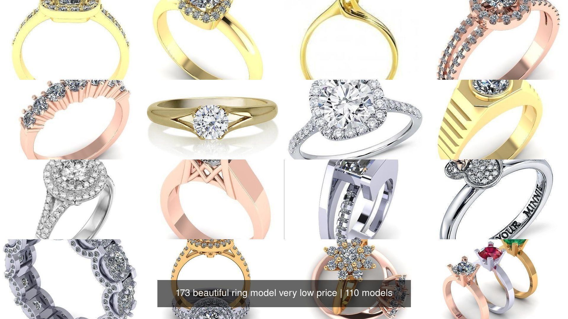 173 beautiful ring model very low price 3D Model Collection_264