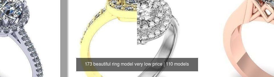 173 beautiful ring model very low price 3D Model Collection_234