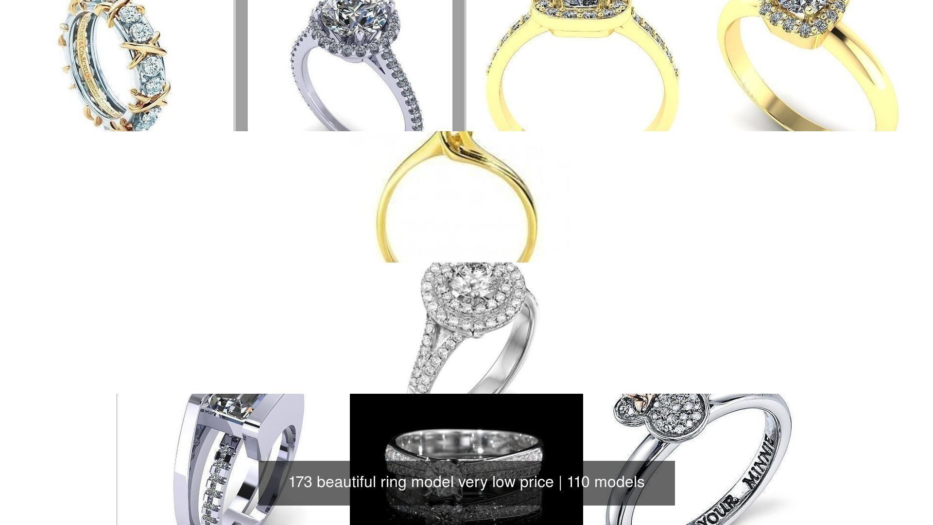 173 beautiful ring model very low price 3D Model Collection_251