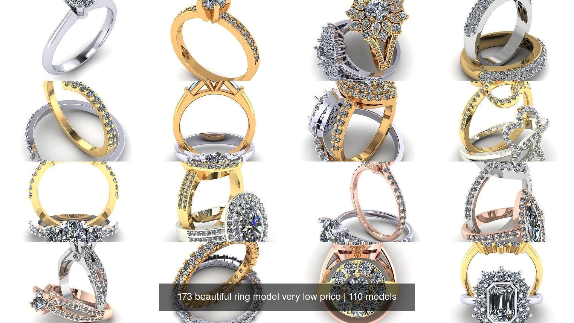 173 beautiful ring model very low price 3D Model Collection_372