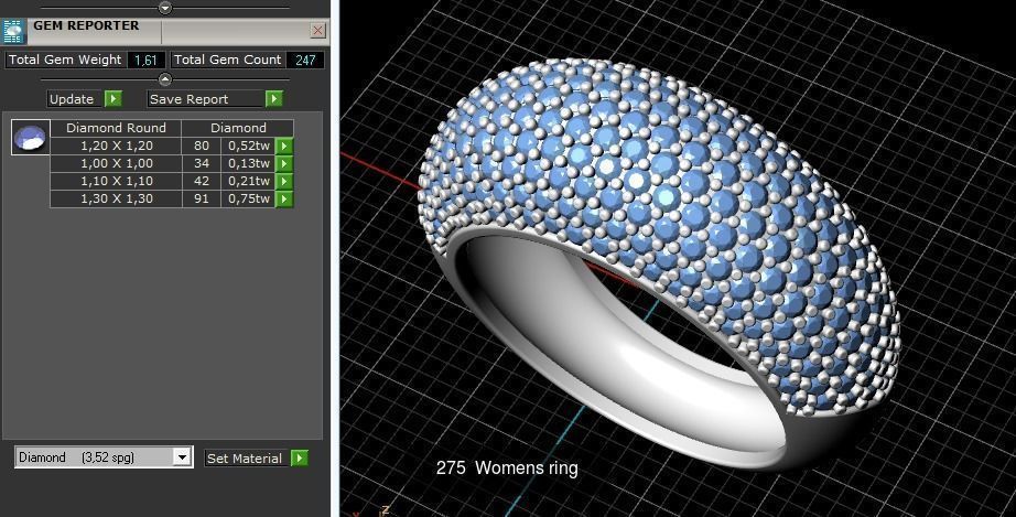173 beautiful ring model very low price 3D Model Collection_599