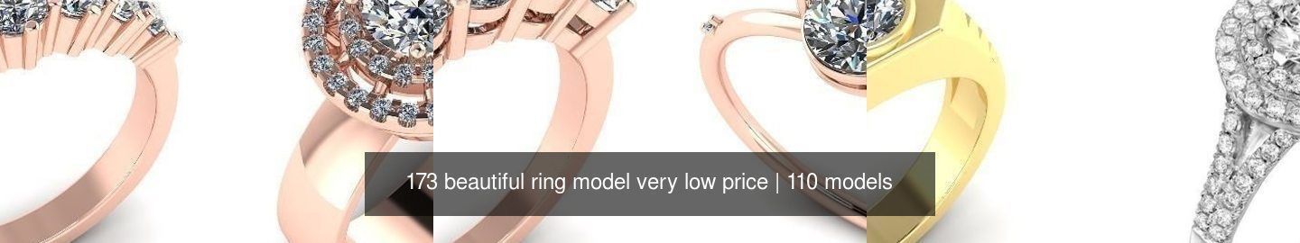 173 beautiful ring model very low price 3D Model Collection_282