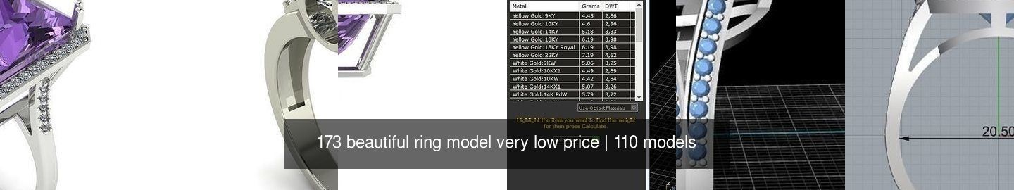 173 beautiful ring model very low price 3D Model Collection_539