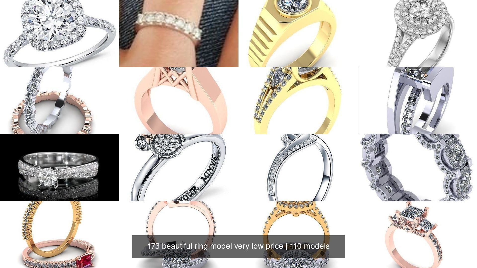 173 beautiful ring model very low price 3D Model Collection_310