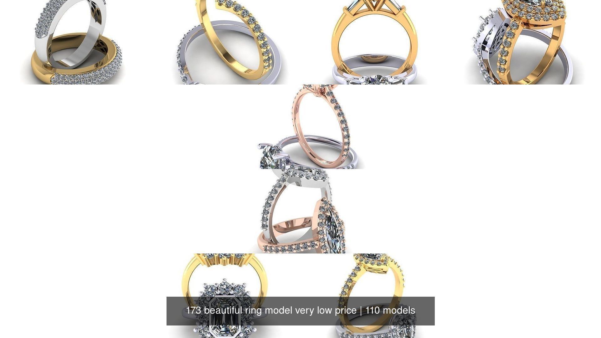 173 beautiful ring model very low price 3D Model Collection_408