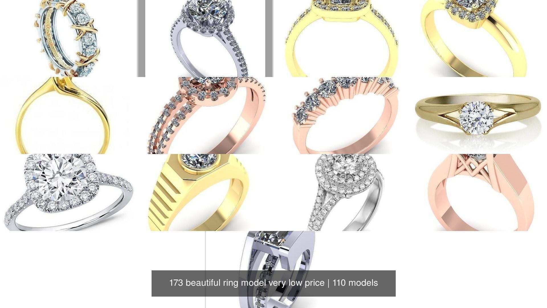 173 beautiful ring model very low price 3D Model Collection_242