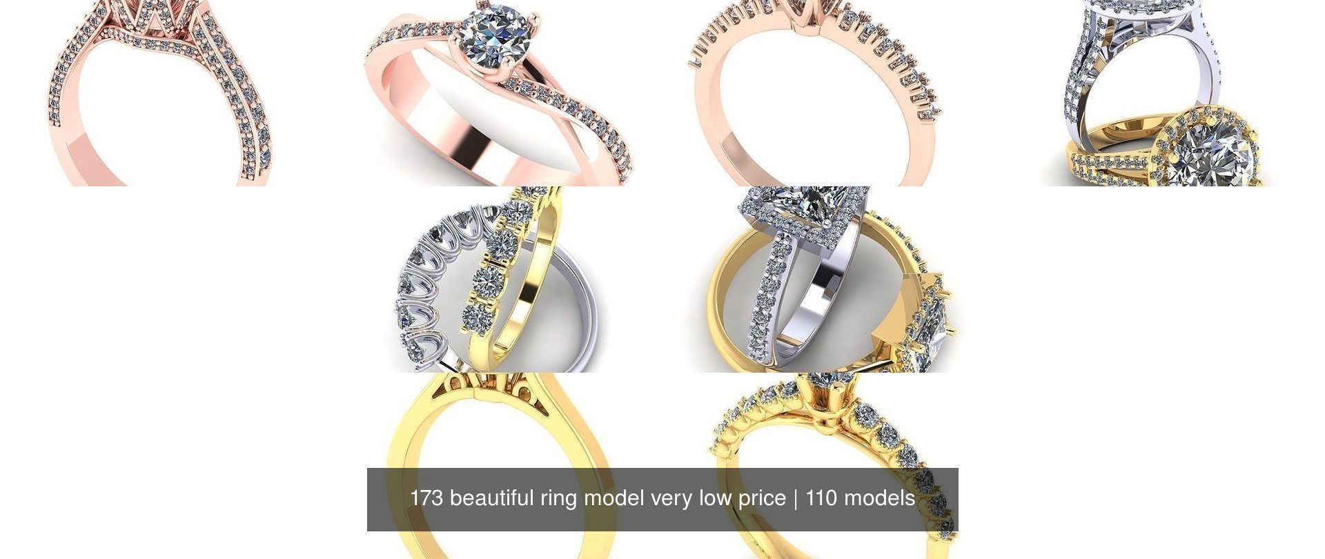 173 beautiful ring model very low price 3D Model Collection_516