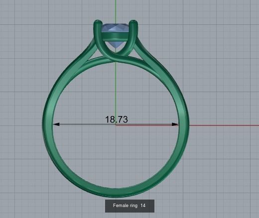 173 beautiful ring model very low price 3D Model Collection_556