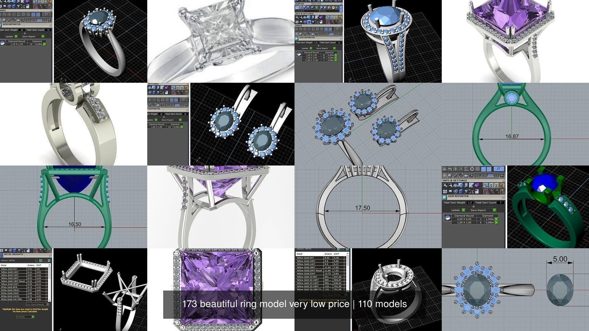 173 beautiful ring model very low price 3D Model Collection_486