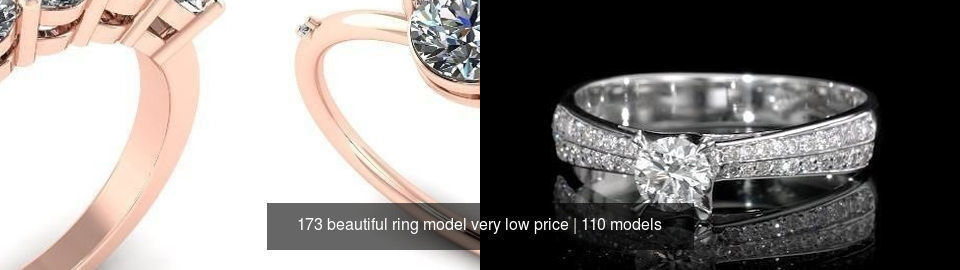 173 beautiful ring model very low price 3D Model Collection_281