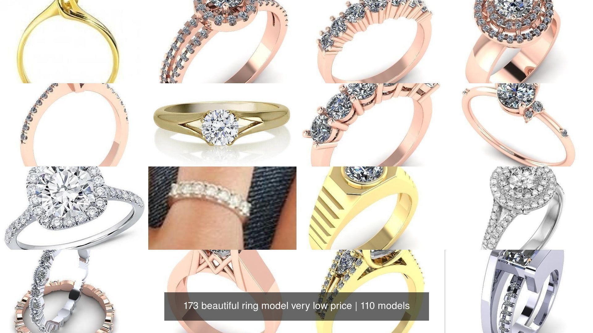 173 beautiful ring model very low price 3D Model Collection_301