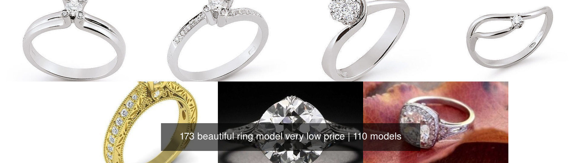 173 beautiful ring model very low price 3D Model Collection_51